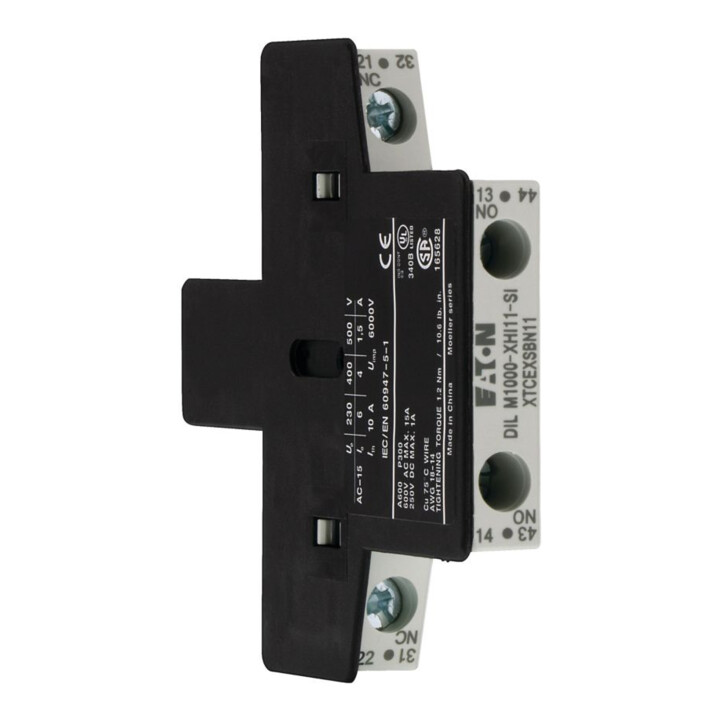 Eaton Bloc de contact auxiliaire latéral, 2p DILM1000-XHI11-SI