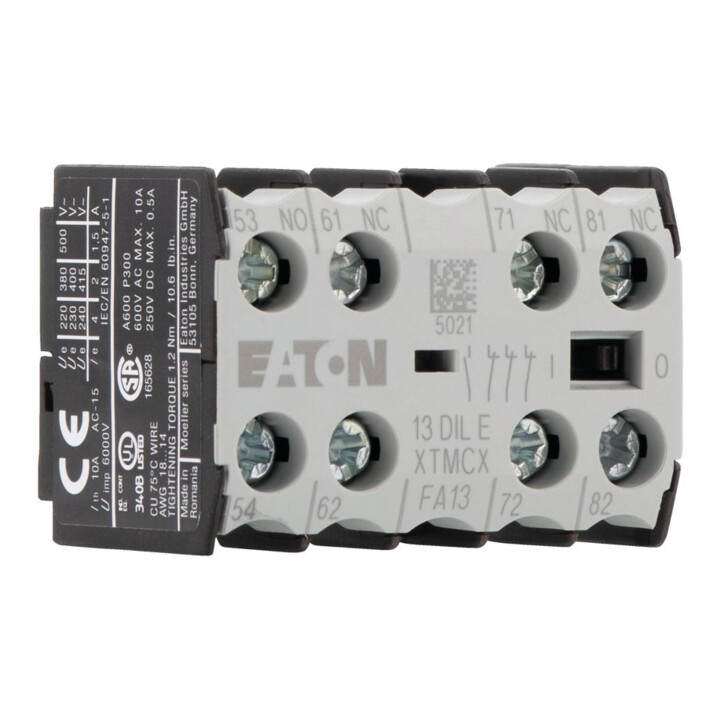 Eaton Bloc de contact auxiliaire montage central 13DILE