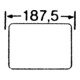 Eaton Boîtier à bride CI 187,5×23×116 mm FL2-X