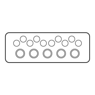Eaton Boîtier à bride CI 375×23×116 mm FL4-4