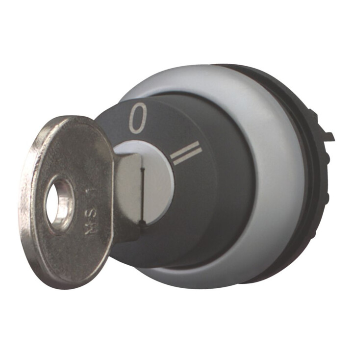 Eaton Bouton à clé (MS1) 3 positions M22-WS3