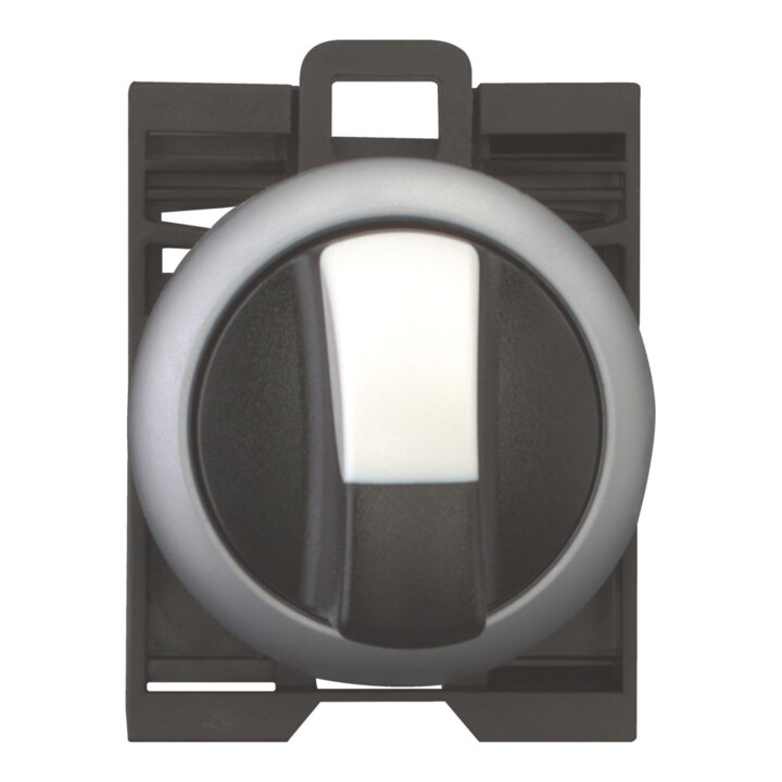 Eaton Bouton de sélection 1S, 2 positions, façade M22-WRK/K10