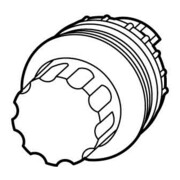 Eaton Bouton de sélection à molette 3 positions, marqué M22-W3-1