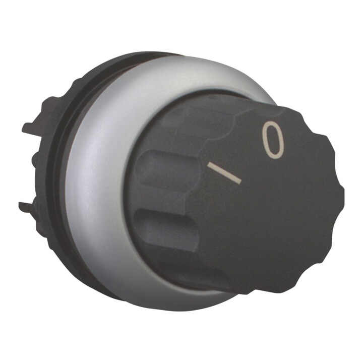 Eaton Bouton de sélection avec bouton rotatif 2 positions, marqué M22-WR