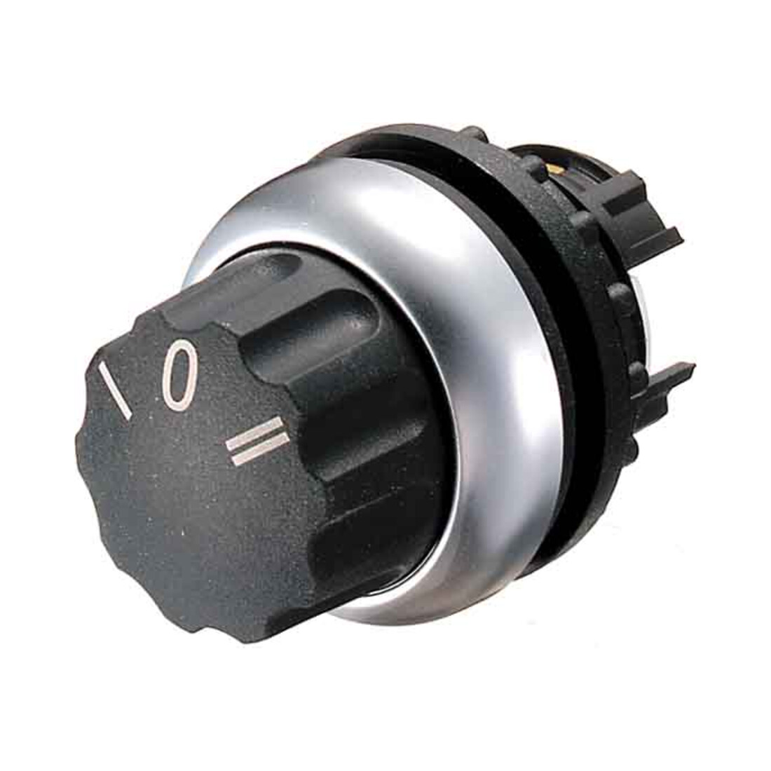 Eaton Bouton de sélection avec bouton rotatif 3 positions, marqué M22-WR3