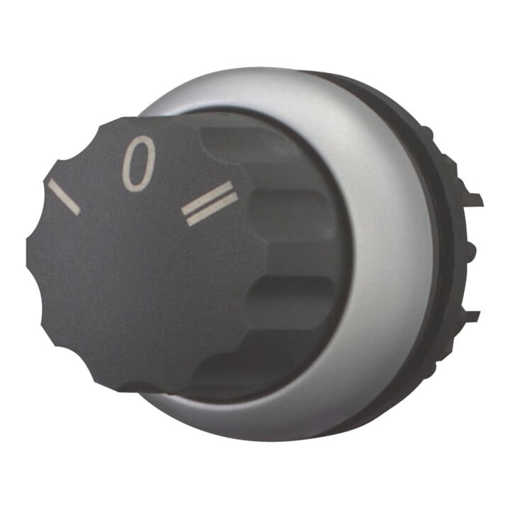 Eaton Bouton de sélection avec bouton rotatif 3 positions, marqué M22-WR3