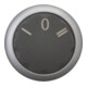 Eaton Bouton de sélection avec bouton rotatif 3 positions, marqué M22-WR3
