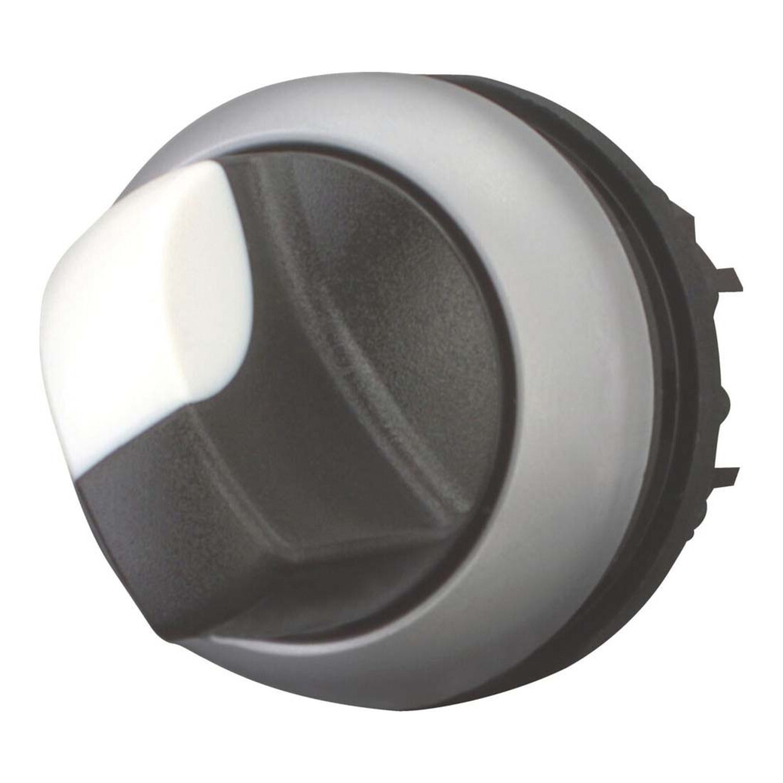 Eaton Bouton de sélection avec poignée à manette 2 positions, blanc M22-WKV