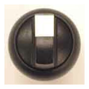 Eaton Bouton de sélection avec poignée à manette 2 positions, blanc M22S-WRK-1
