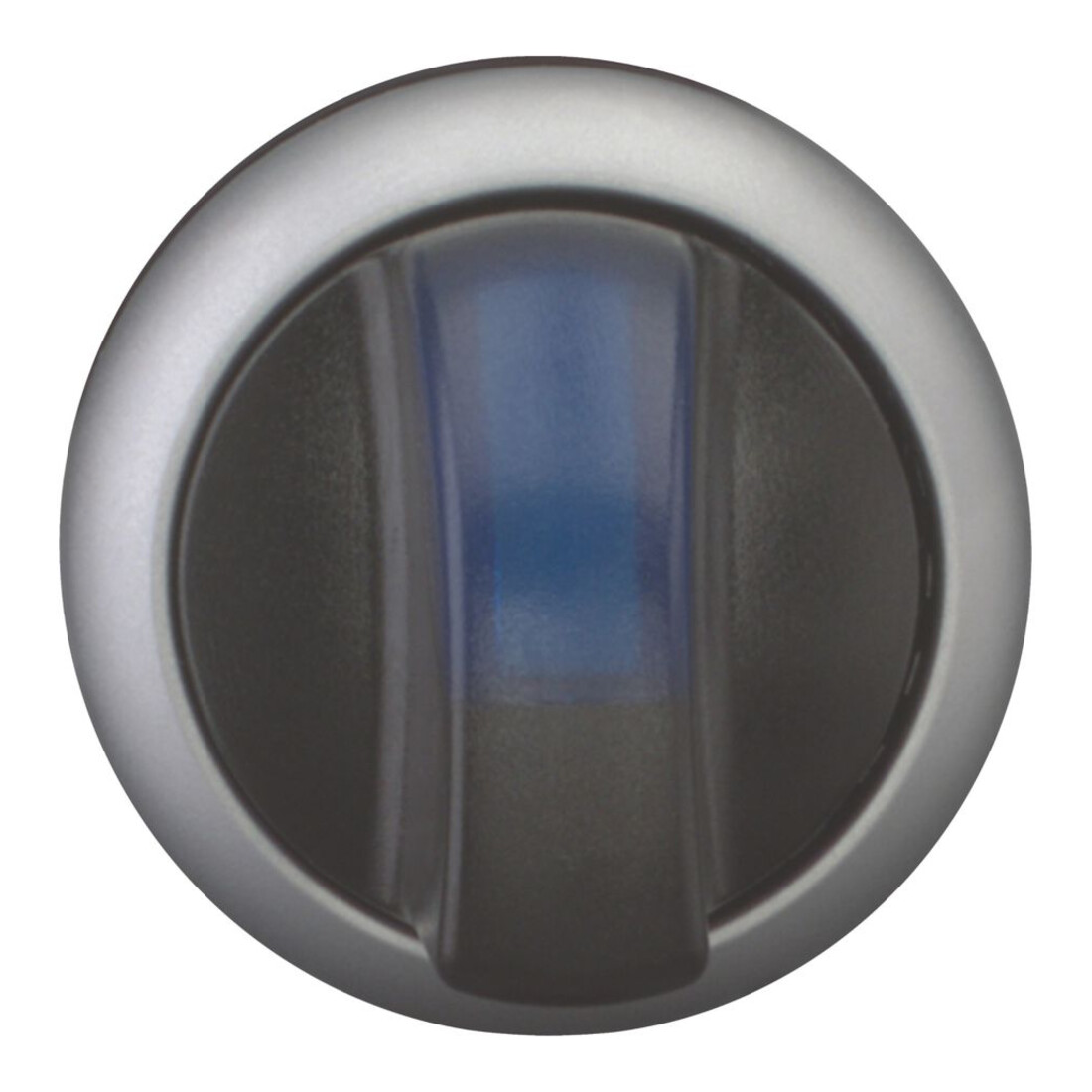 Eaton Bouton de sélection lumineux avec bouton moleté 3 positions, bleu M22-WRLK3-B