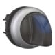 Eaton Bouton de sélection lumineux avec bouton moleté 3 positions, bleu M22-WRLK3-B