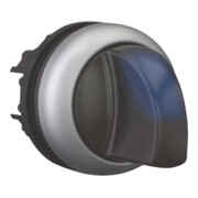 Eaton Bouton de sélection lumineux avec bouton moleté 3 positions, bleu M22-WRLK3-B-4