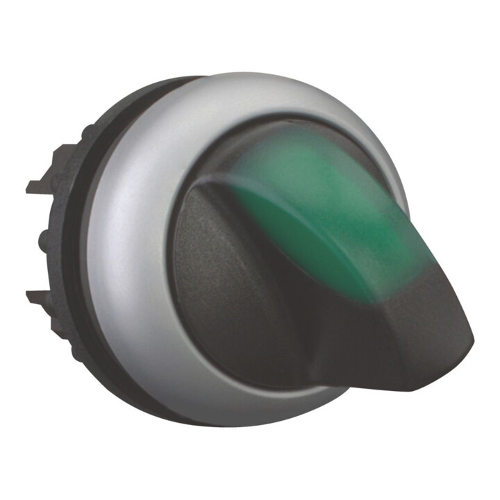 Eaton Bouton de sélection vert éclairé M22-WLKV-G