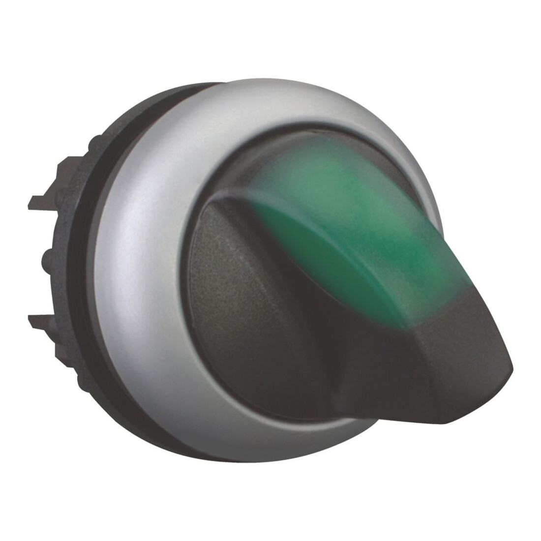 Eaton Bouton de sélection vert éclairé M22-WLKV-G