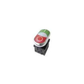 Eaton Bouton double pression X1/X0/K11/230-W M22-DDL-GR#216509