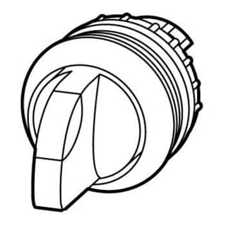 Eaton Bouton lumineux de sélection avec bouton moleté 3 positions, vert M22-WLK3-G