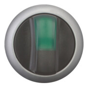 Eaton Bouton lumineux de sélection avec bouton moleté 3 positions, vert M22-WLK3-G-3