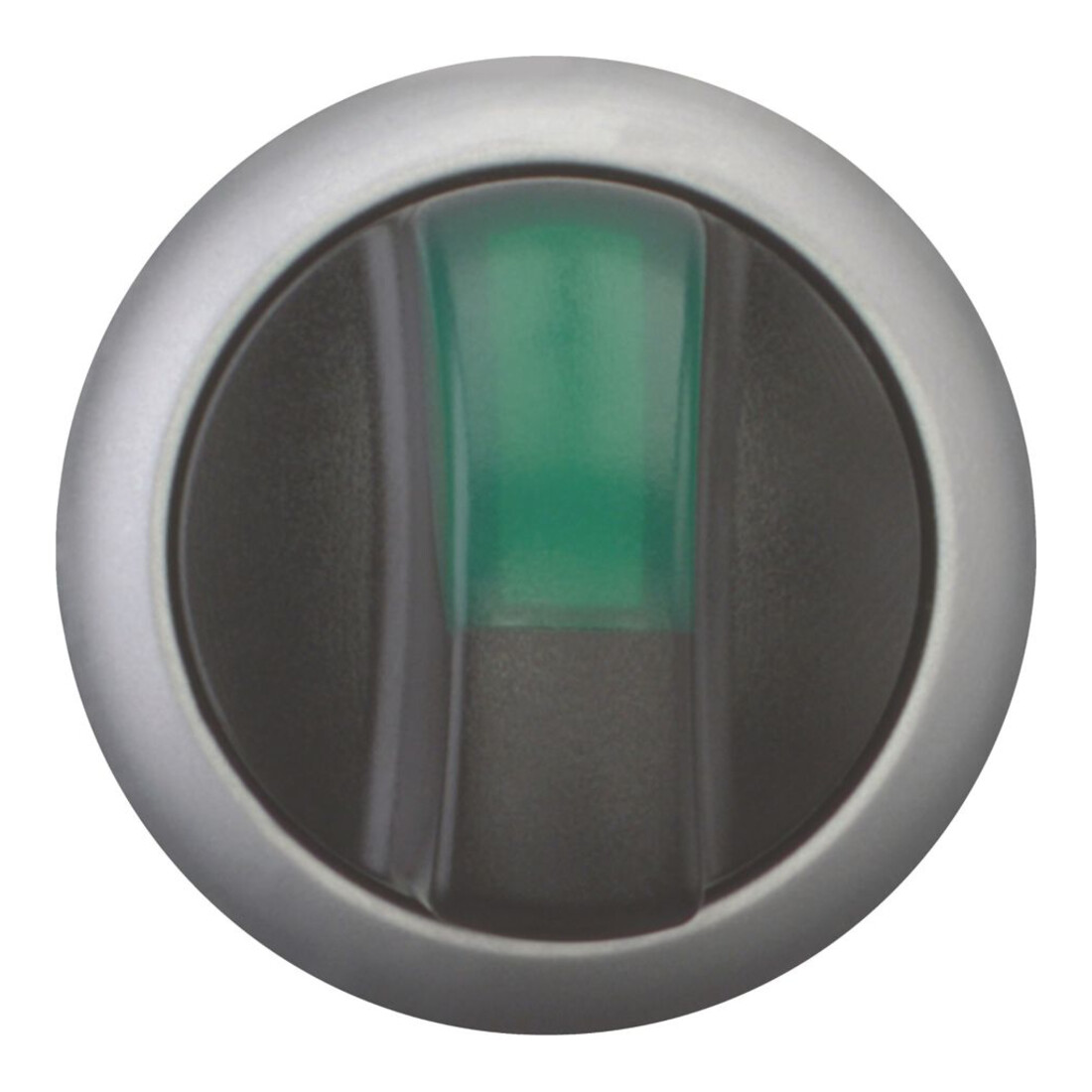 Eaton Bouton lumineux de sélection avec bouton moleté 3 positions, vert M22-WLK3-G
