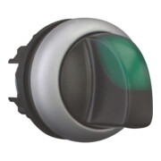 Eaton Bouton lumineux de sélection avec bouton moleté 3 positions, vert M22-WLK3-G-4