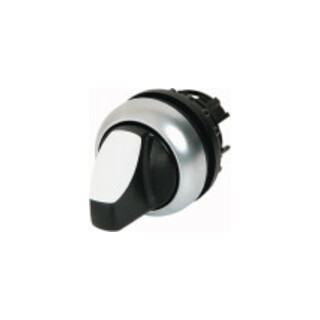 Eaton Bouton lumineux de sélection avec manette 2 positions, blanc M22-WRLK-W