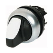 Eaton Bouton lumineux de sélection avec manette 2 positions, blanc M22-WRLK-W-1