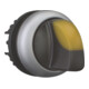 Eaton Bouton lumineux de sélection avec manette 2 positions, jaune M22-WRLK-Y