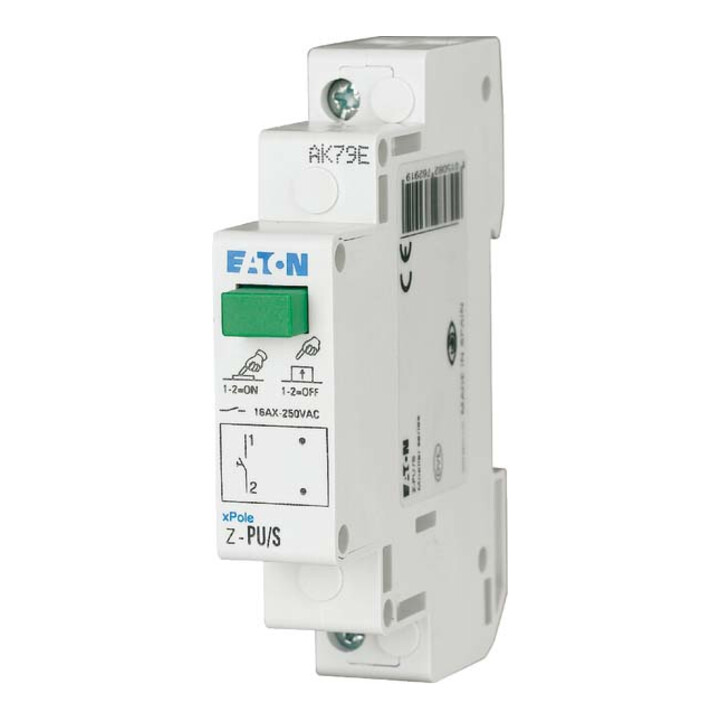 Eaton Bouton-poussoir 16A/1 S Z-PU/S