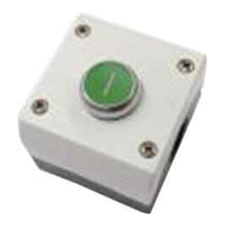 Eaton Bouton-poussoir 1S1Ö, plat, vert, montage en saillie M22-D-G-X1/KC11/I