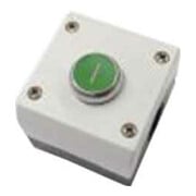Eaton Bouton-poussoir 1S1Ö, plat, vert, montage en saillie M22-D-G-X1/KC11/I-1