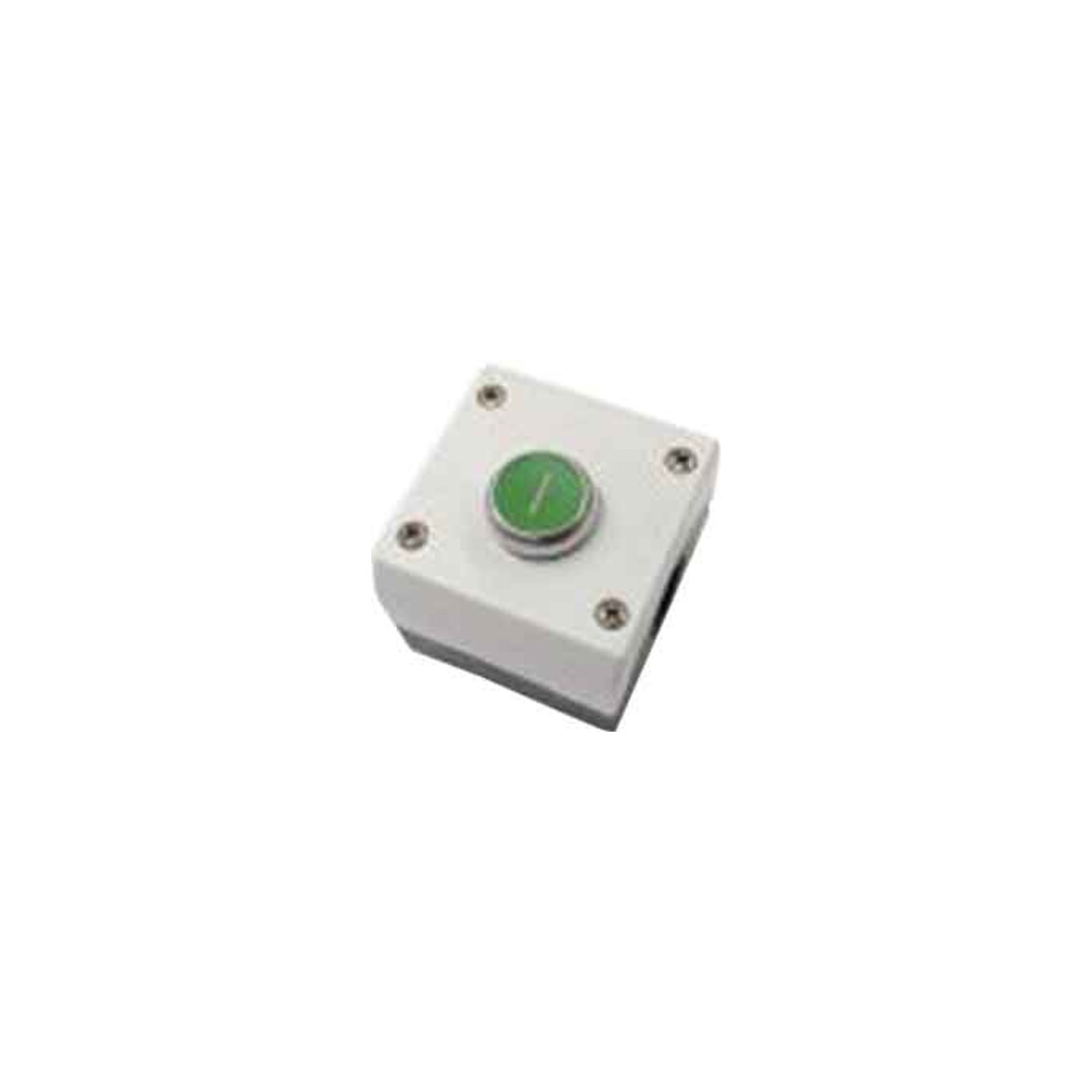 Eaton Bouton-poussoir 1S1Ö, plat, vert, montage en saillie M22-D-G-X1/KC11/I