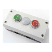 Eaton Bouton-poussoir 2F 2S2O, montage en saillie, avec LED M22-I3-M2-1