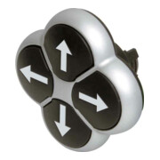 Eaton Bouton-poussoir 4 fois M22-D4-S-X7-1
