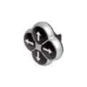 Eaton Bouton-poussoir 4 positions M22-DI4-S-X7