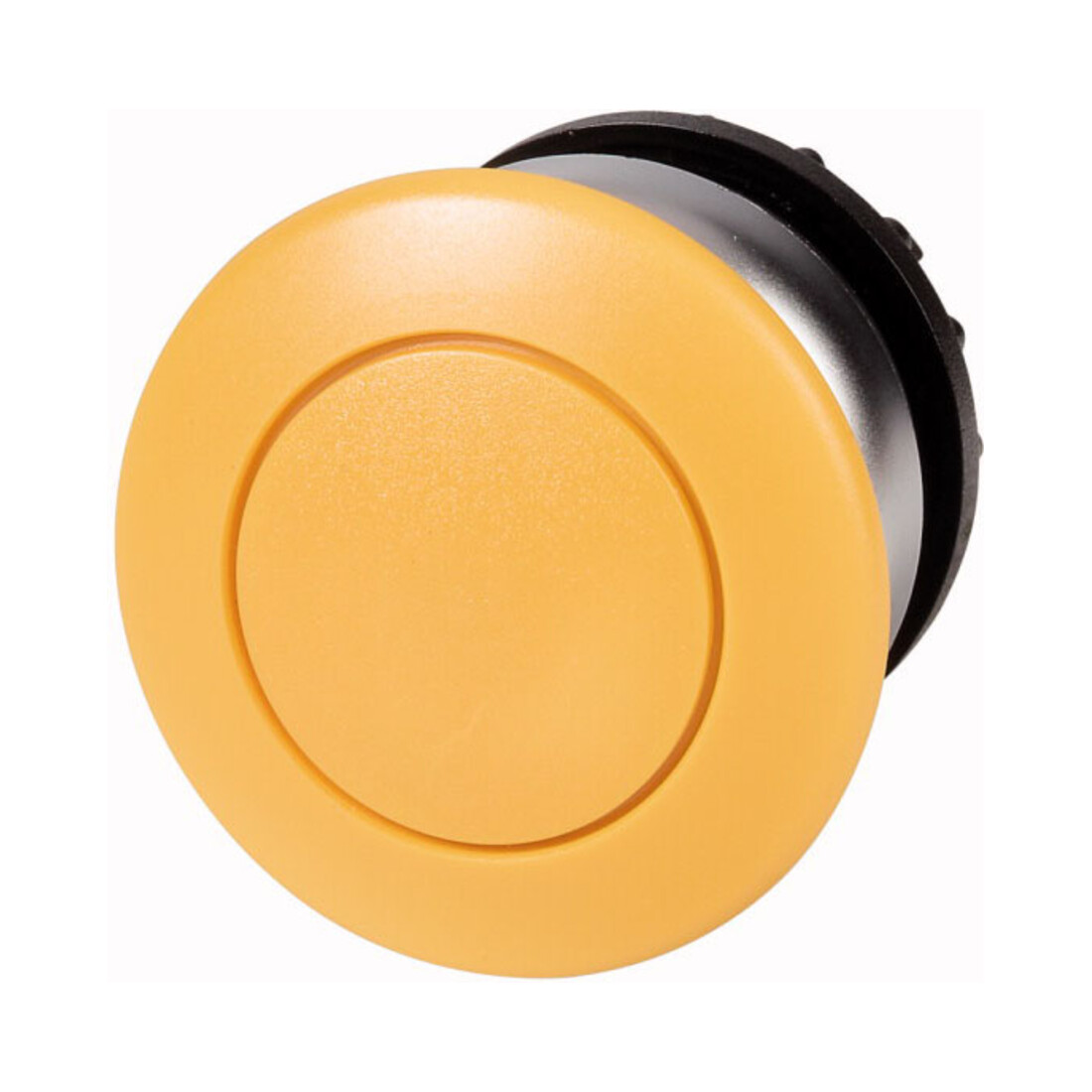 Eaton Bouton-poussoir champignon jaune, vierge M22-DP-Y