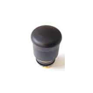 Eaton Bouton-poussoir champignon noir, D=22mm M22S-PV