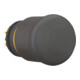 Eaton Bouton-poussoir champignon noir, D=22mm M22S-PV