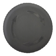Eaton Bouton-poussoir champignon noir, D=22mm M22S-PVT-4