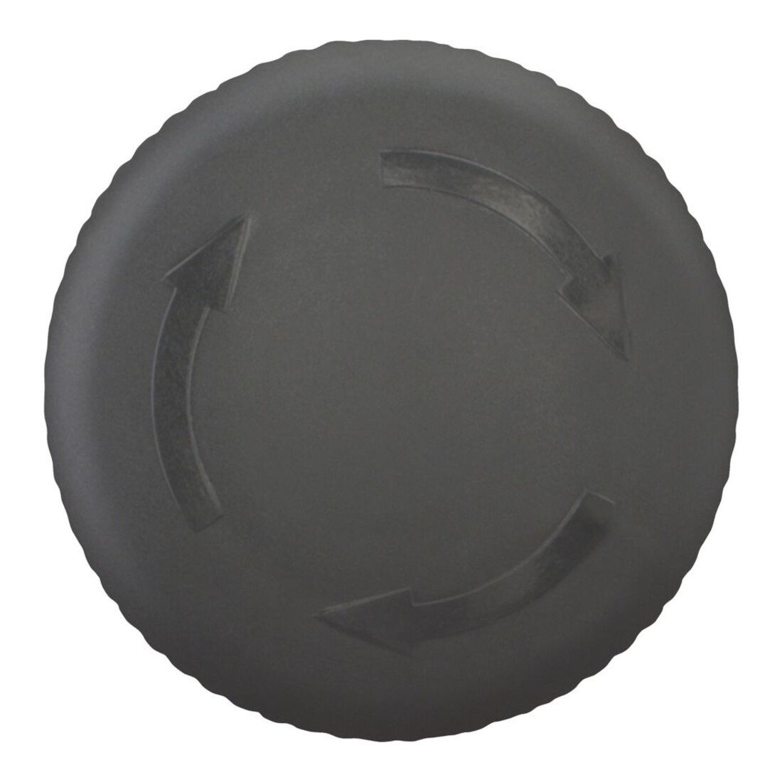 Eaton Bouton-poussoir champignon noir, D=22mm M22S-PVT
