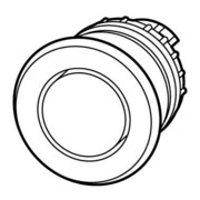Eaton Bouton-poussoir champignon vert, vierge M22-DP-G-1