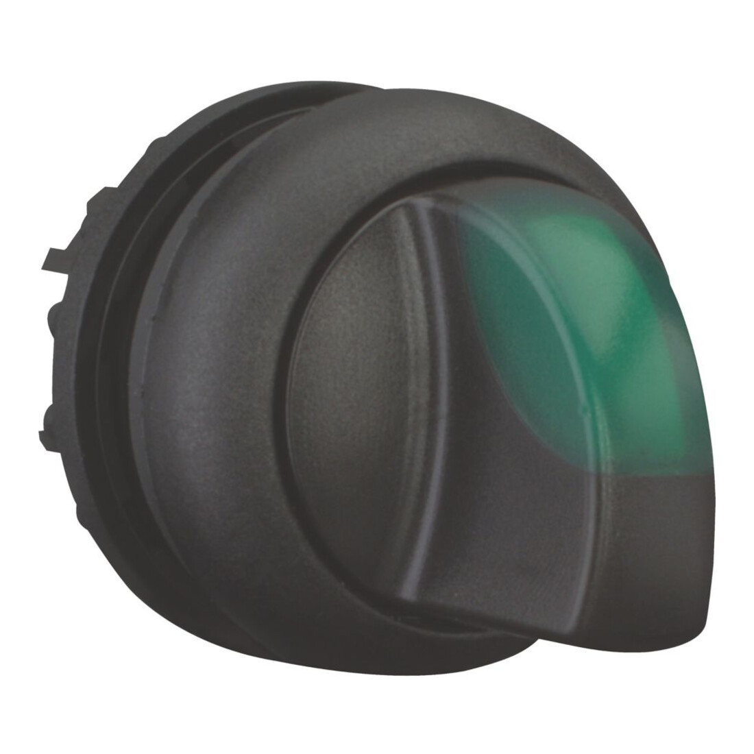 Eaton Bouton-poussoir lumineux avec molette 3 positions, vert M22S-WRLK3-G