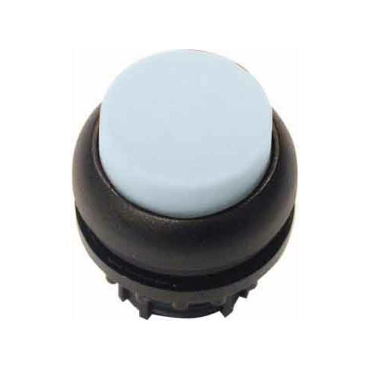 Eaton Bouton-poussoir lumineux haut, blanc, vierge M22-DLH-W