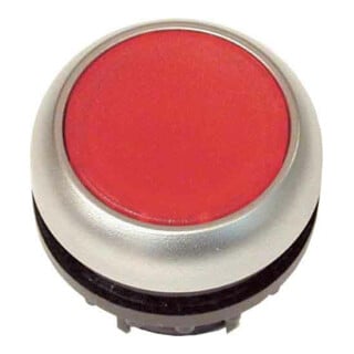 Eaton Bouton-poussoir lumineux plat rouge vierge M22-DL-R