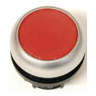 Eaton Bouton-poussoir lumineux plat, rouge, vierge M22-DRL-R