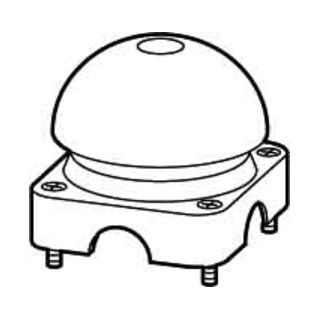 Eaton Bouton-poussoir noir FAK-S