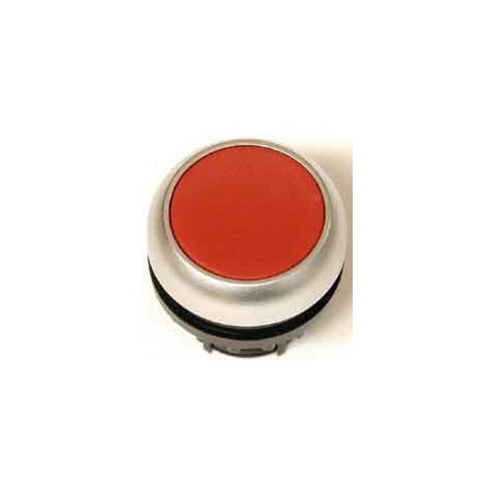 Eaton Bouton-poussoir plat blanc M22-D-W