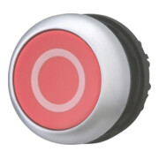 Eaton Bouton-poussoir plat rouge M22-D-R-X0-2