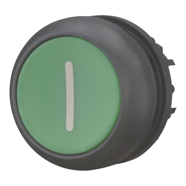 Eaton Bouton-poussoir plat vert M22S-D-G-X1
