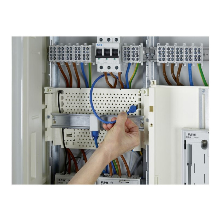Eaton Câble de raccordement Cat.5e bleu 1 m 6KV ZSD-KAB/BL-1M/6KV