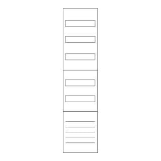 Eaton Champ de distribution ZSD-V17/SA5