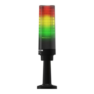 Eaton Colonne lumineuse SLC-100-RYG-AP-24 24V DC compacte vert, jaune, rouge